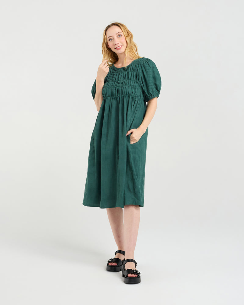 Zafina Sienna Dress - Green