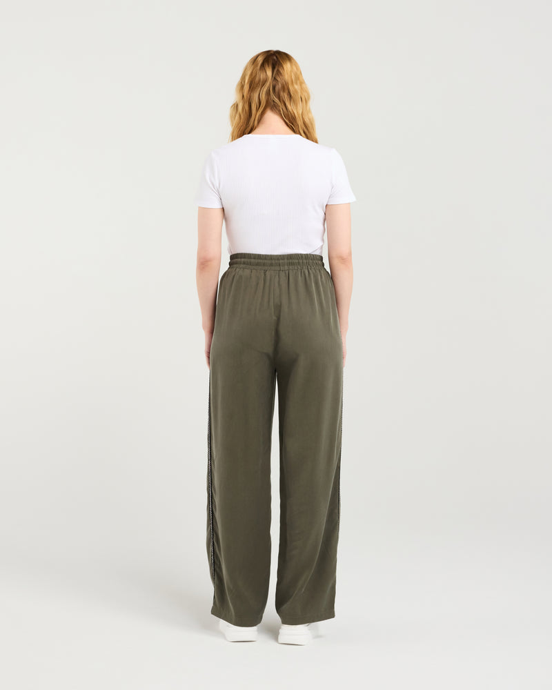 Zafina Polly Pant - Olive