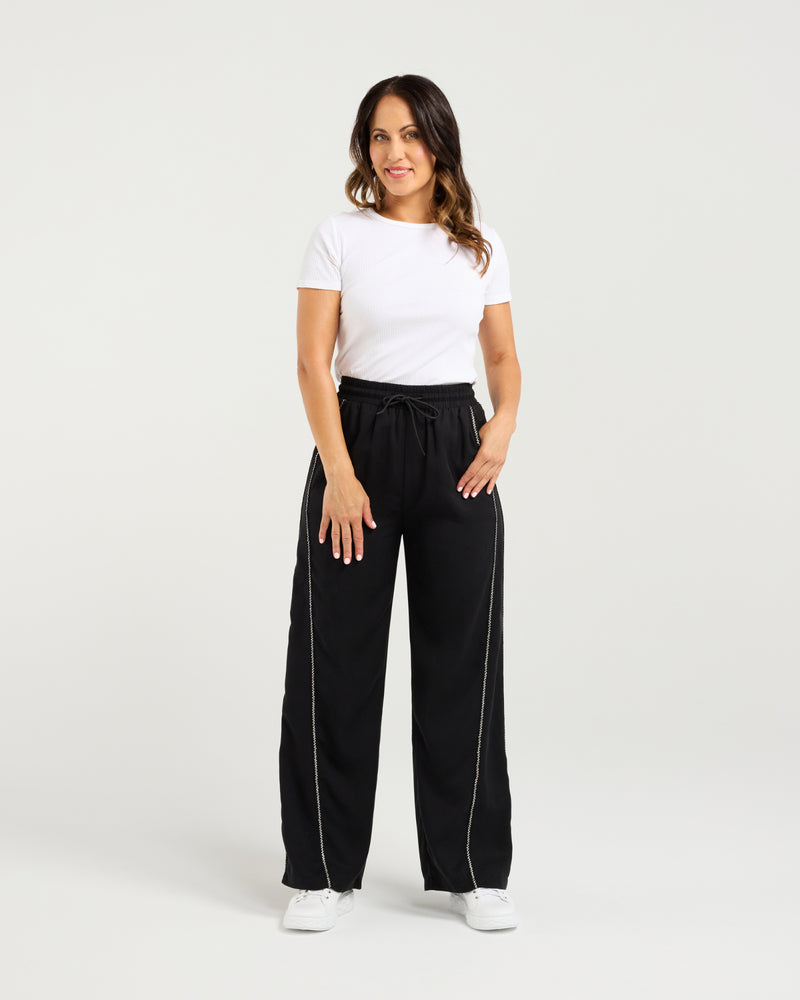 Zafina Polly Pant - Black