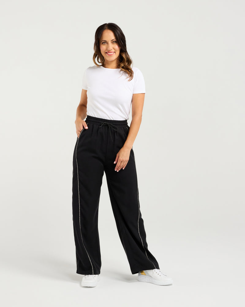 Zafina Polly Pant - Black