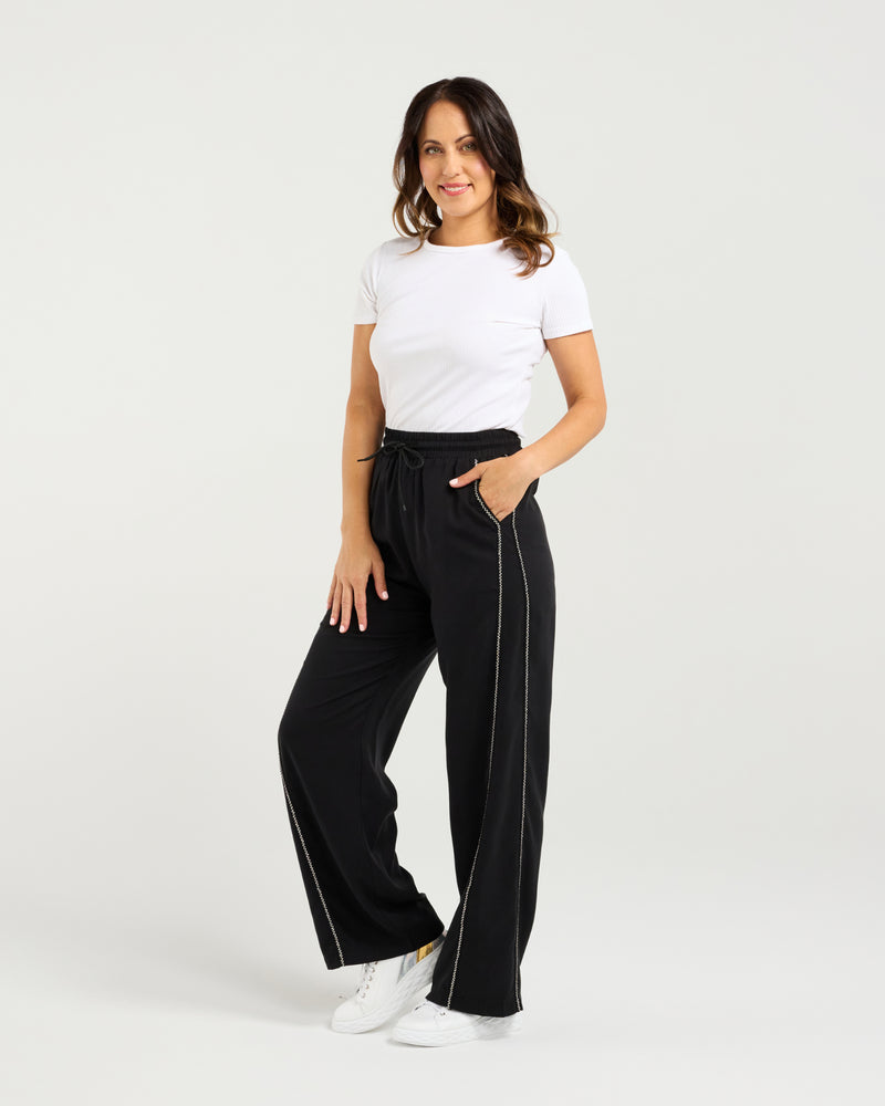 Zafina Polly Pant - Black
