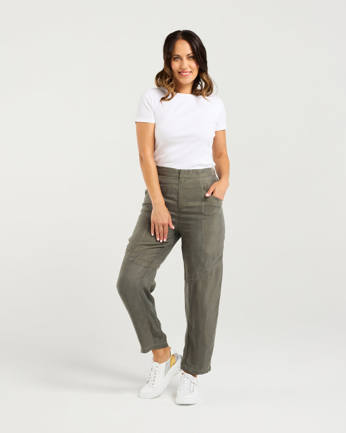 Zafina Lilith Pant - Olive