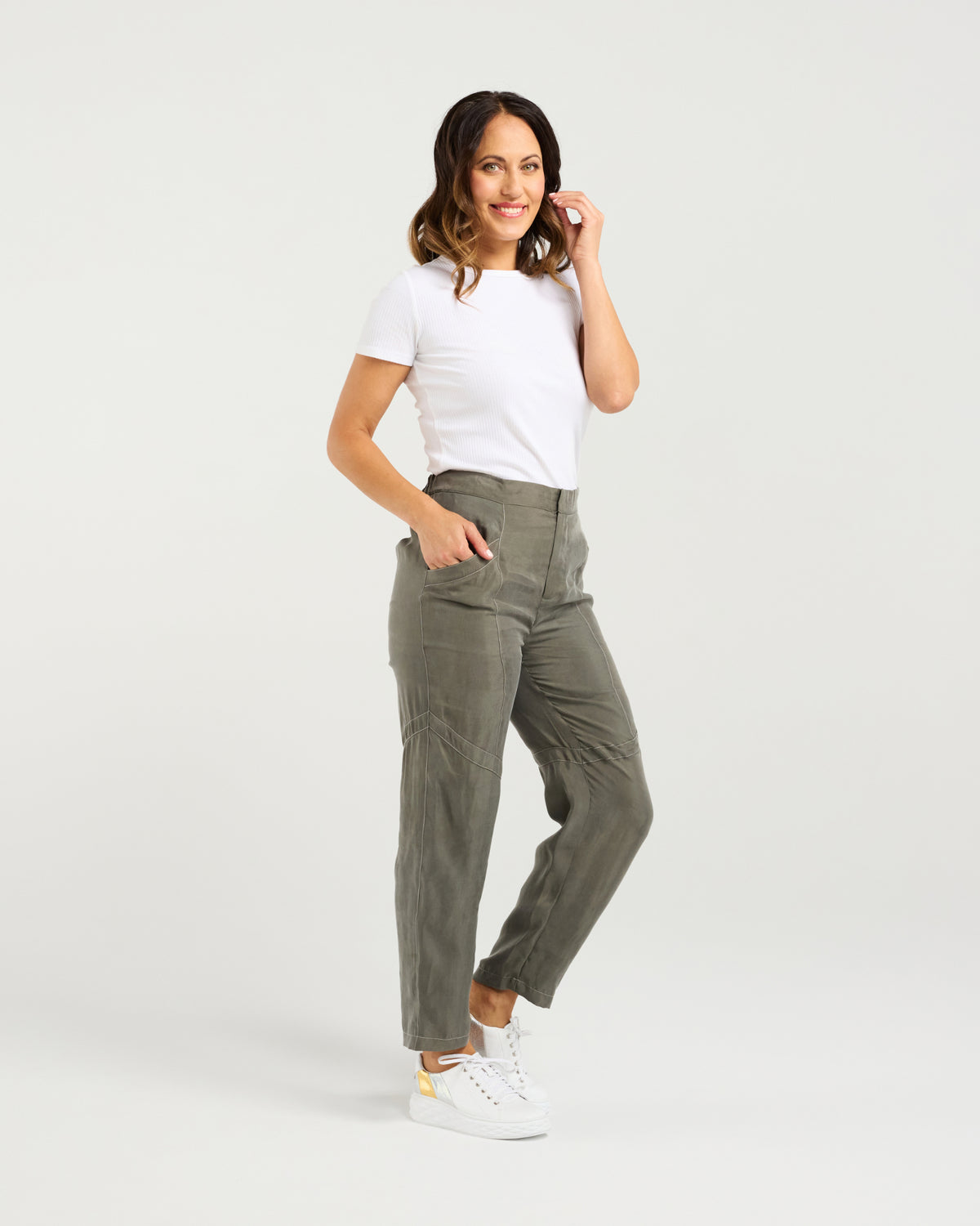 Zafina Lilith Pant - Olive