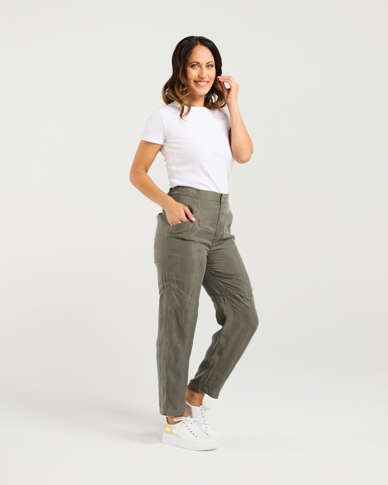 Zafina Lilith Pant - Olive