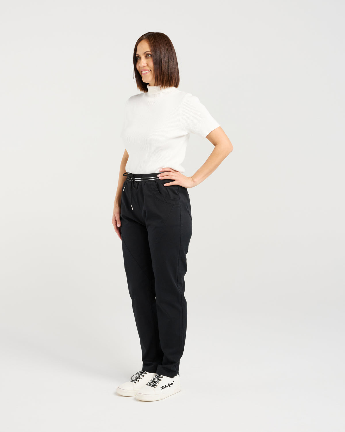 Zafina Zuri Pant Dark Grey