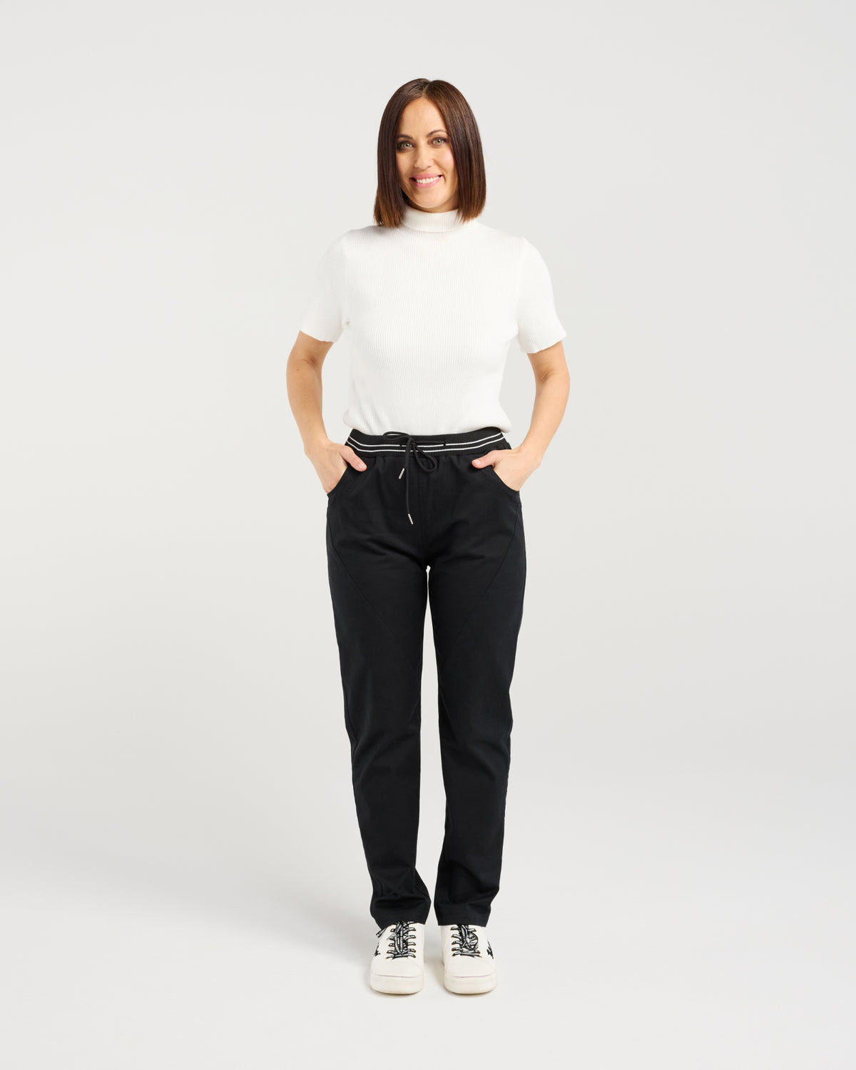 Zafina Zuri Pant Dark Grey