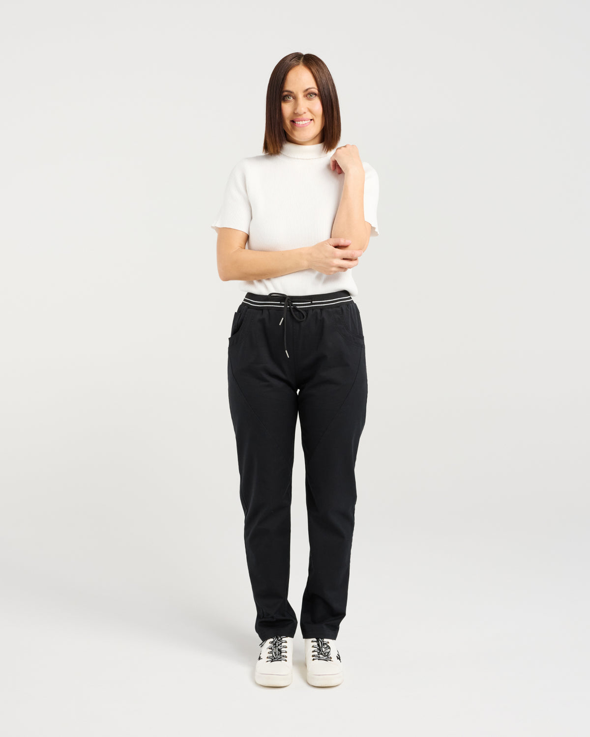 Zafina Zuri Pant Dark Grey