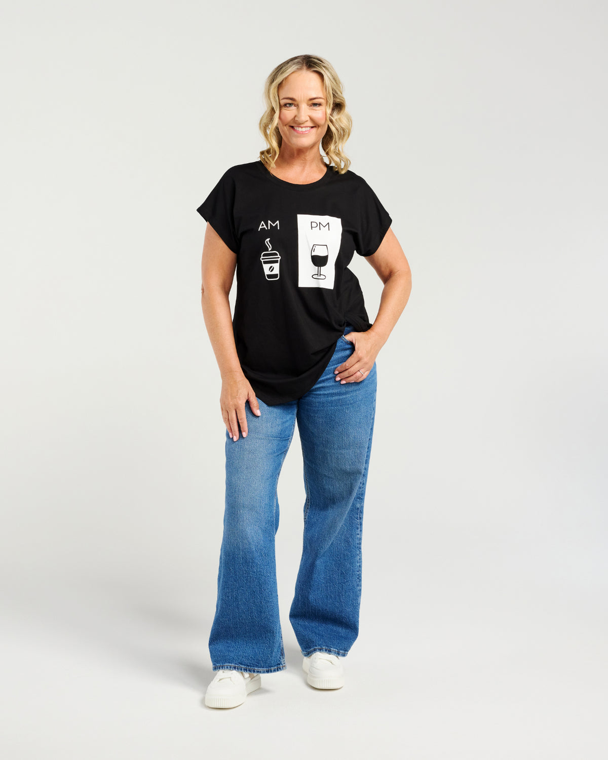 Zafina Nora Top Black