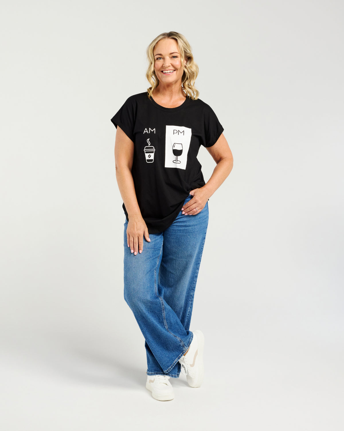 Zafina Nora Top Black