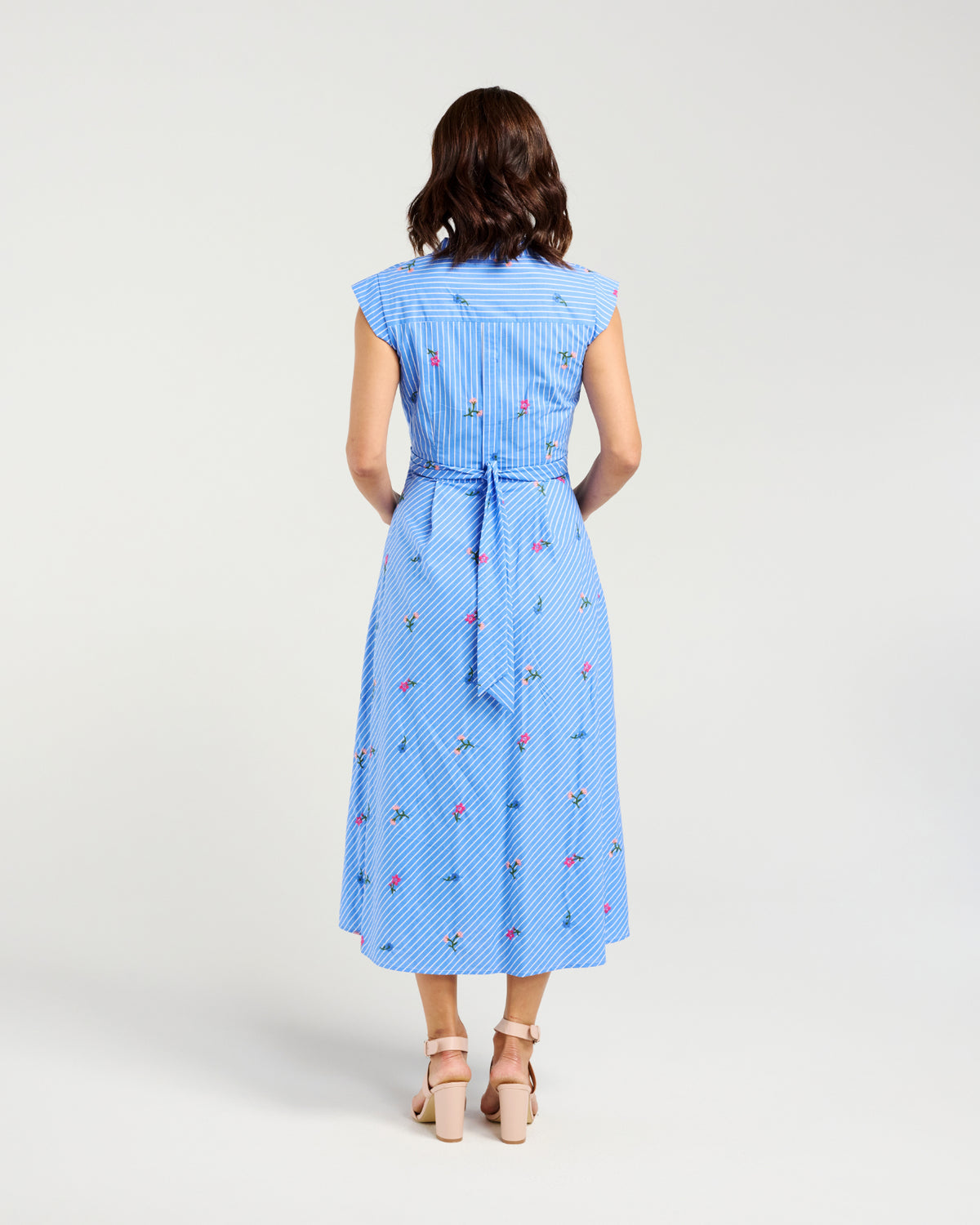 Zafina Mila Dress Spring Stripe