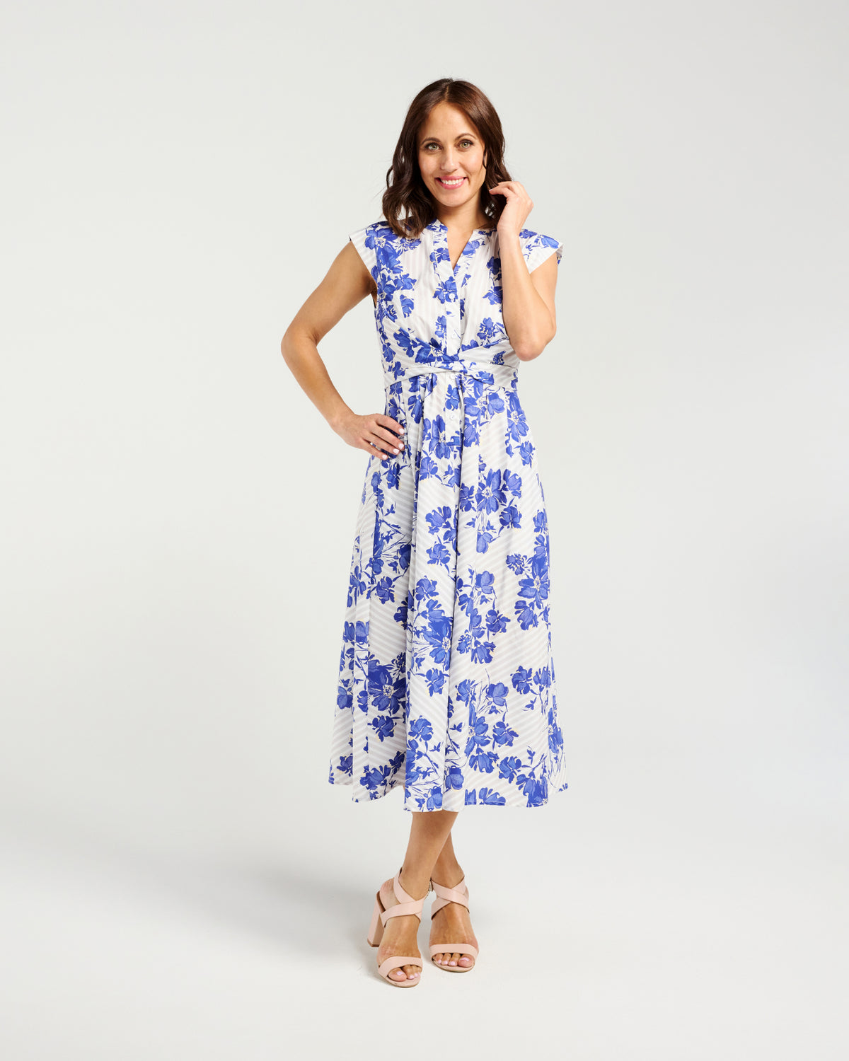 Zafina Mila Dress Sky Bloom