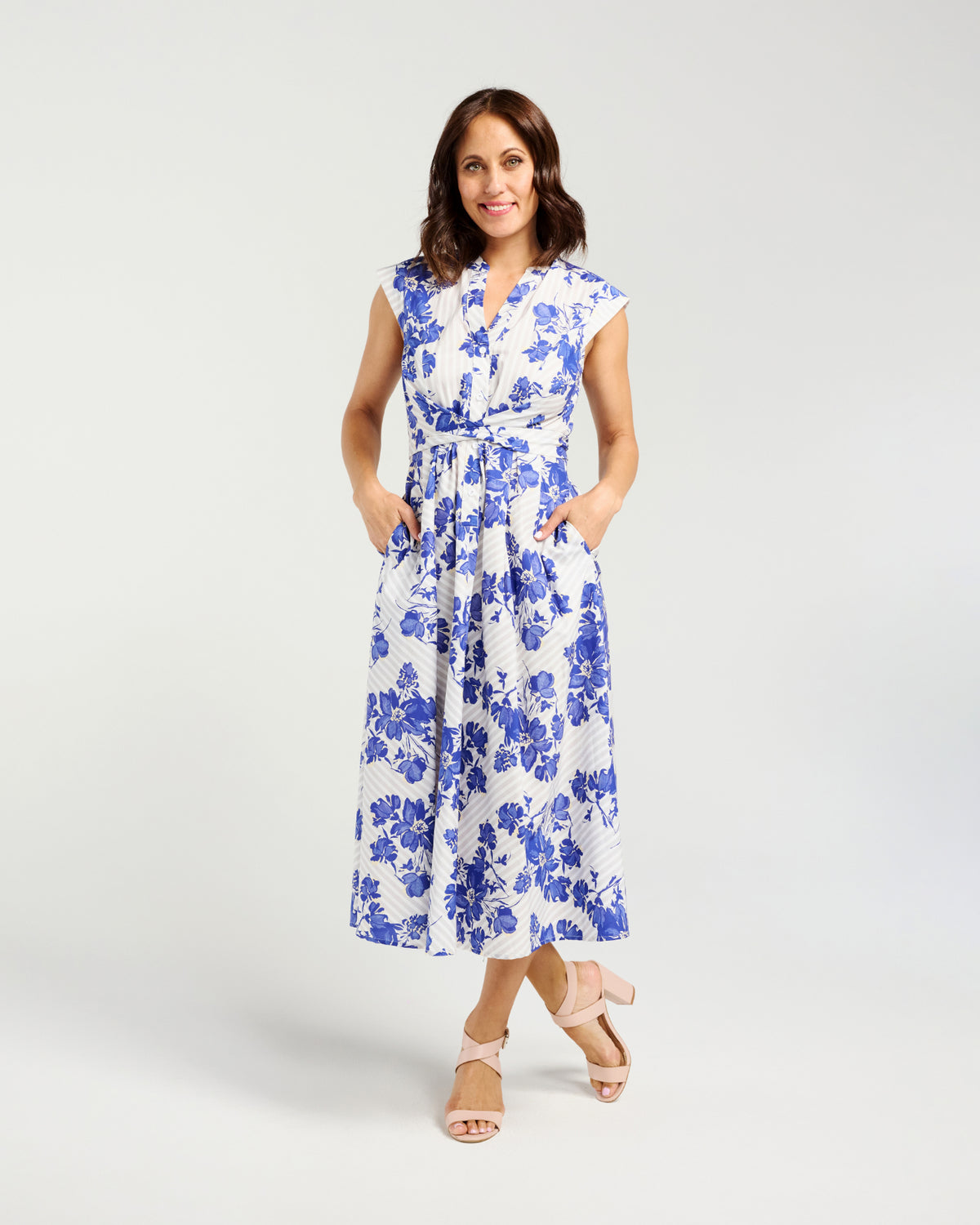 Zafina Mila Dress Sky Bloom