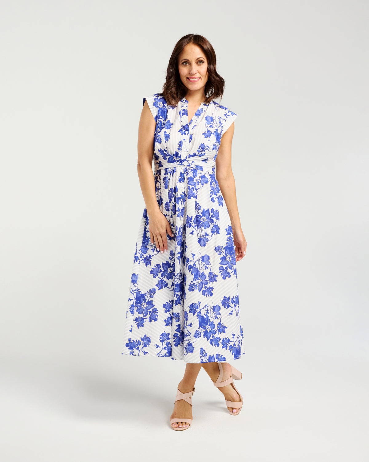 Zafina Mila Dress Sky Bloom