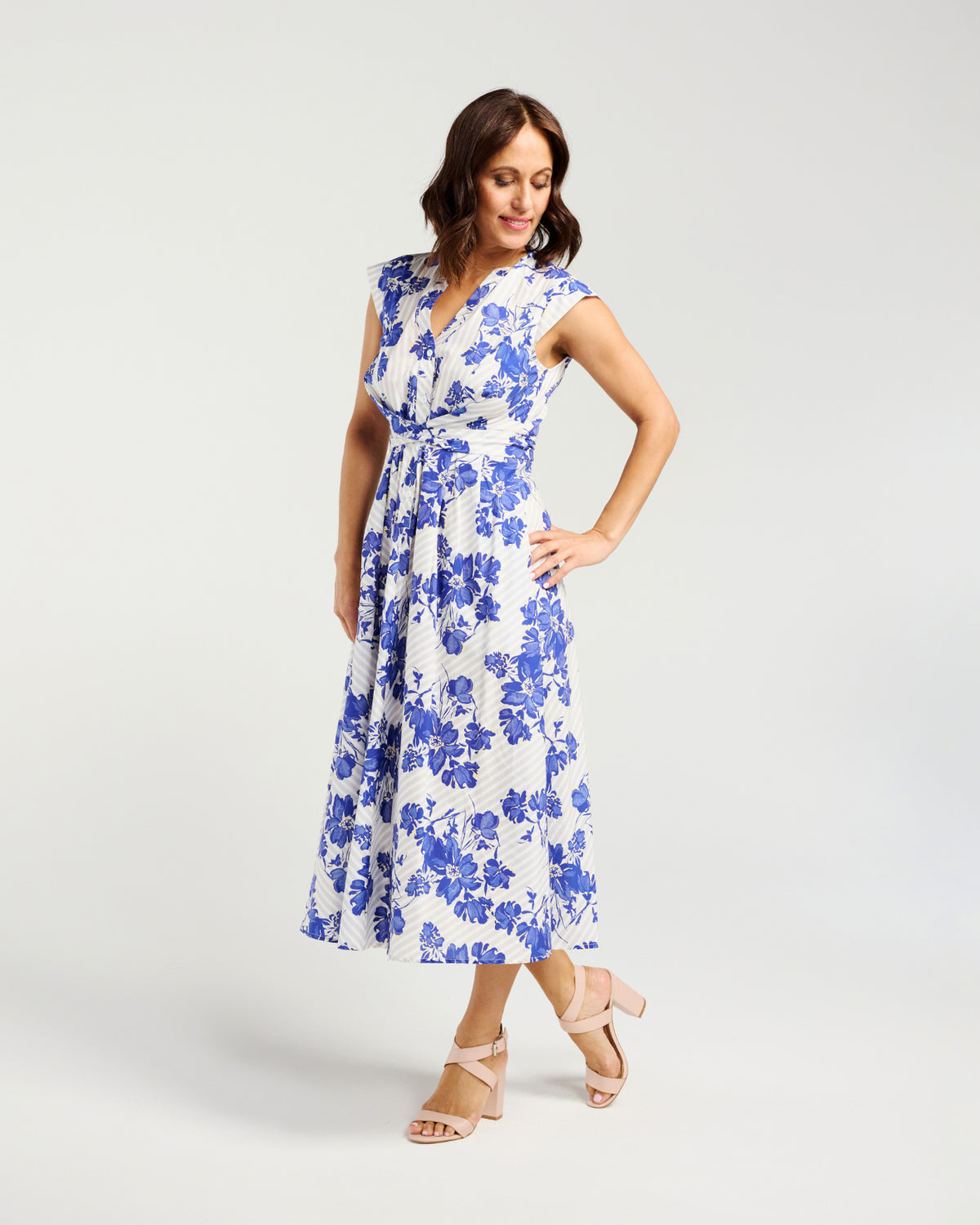 Zafina Mila Dress Sky Bloom