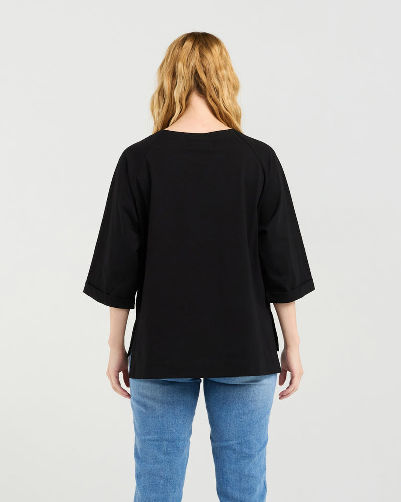 Zafina Kate T-Shirt - Black