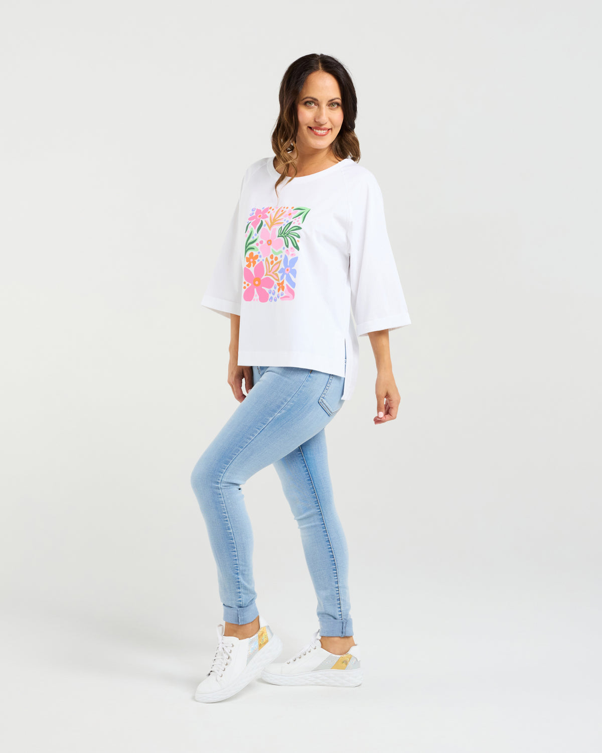 Zafina Kate T-Shirt - White