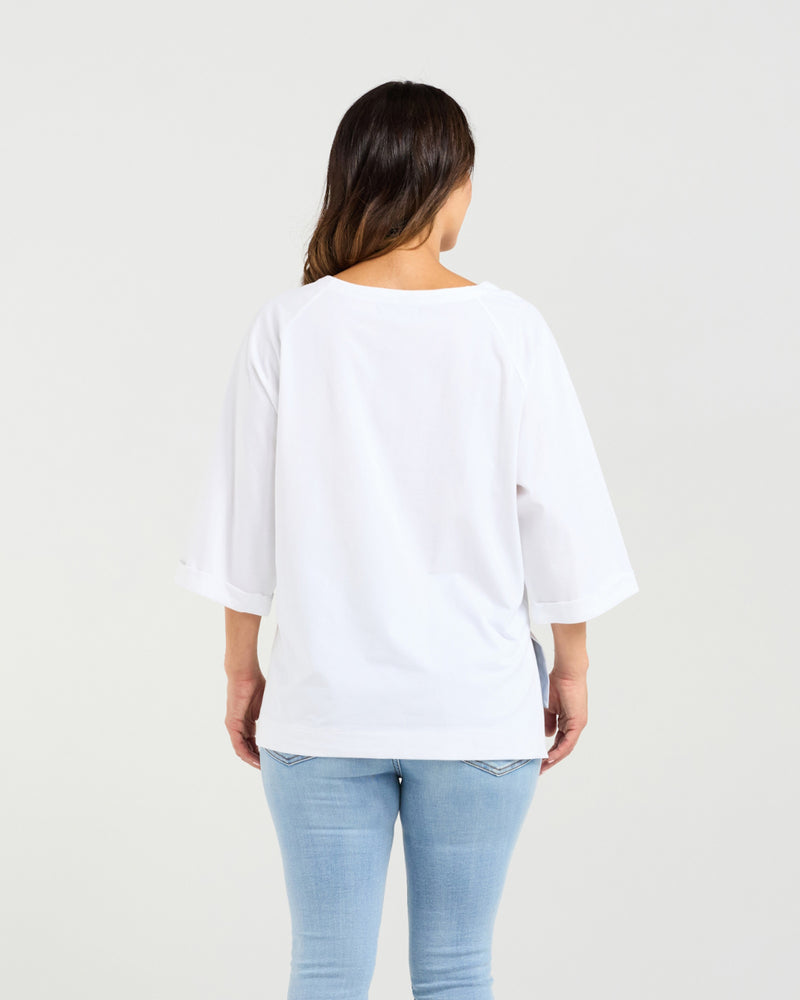 Zafina Kate T-Shirt - White