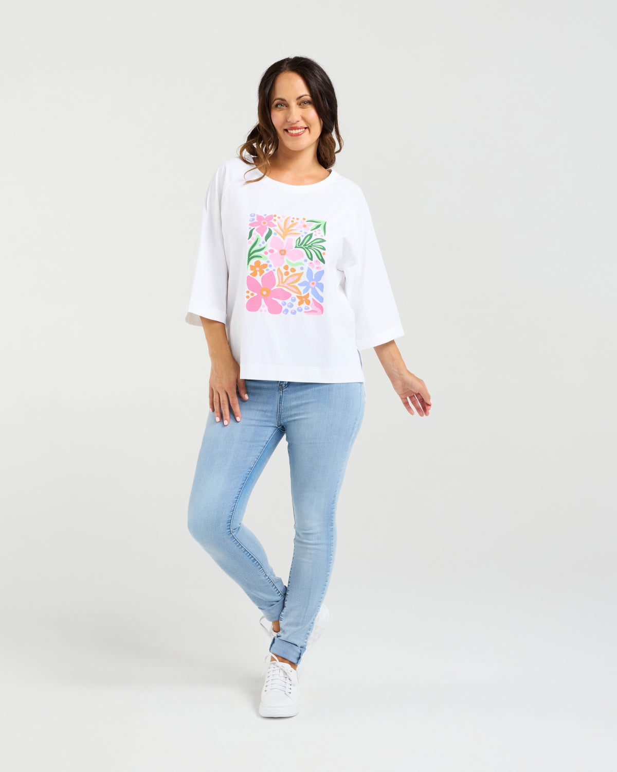 Zafina Kate T-Shirt - White