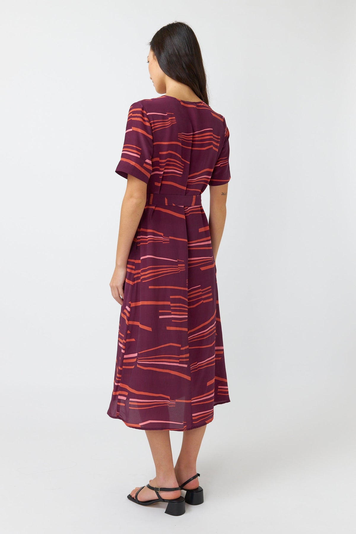 Kate Sylvester Ali Dress Aubergine