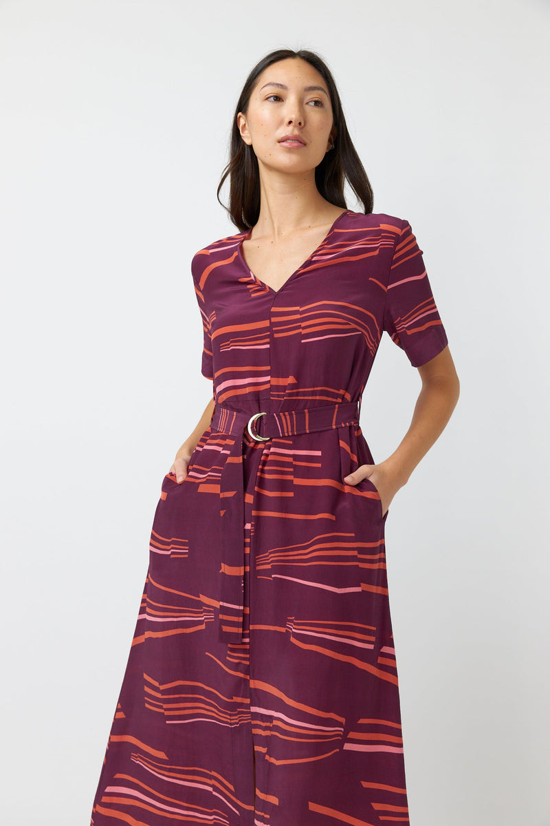 Kate Sylvester Ali Dress Aubergine