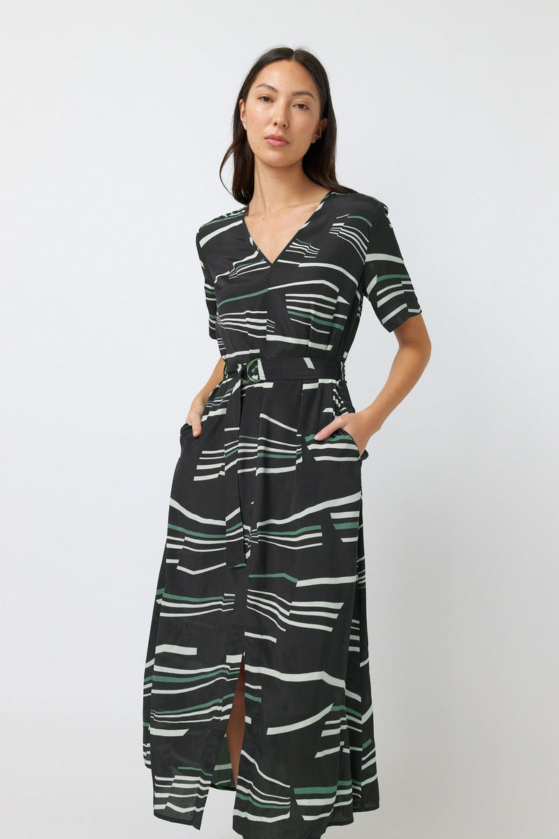 Kate Sylvester Ali Dress Charcoal