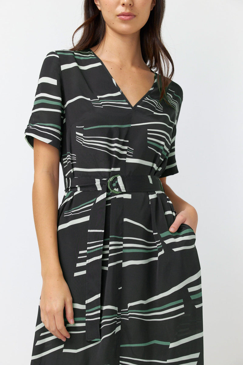 Kate Sylvester Ali Dress Charcoal