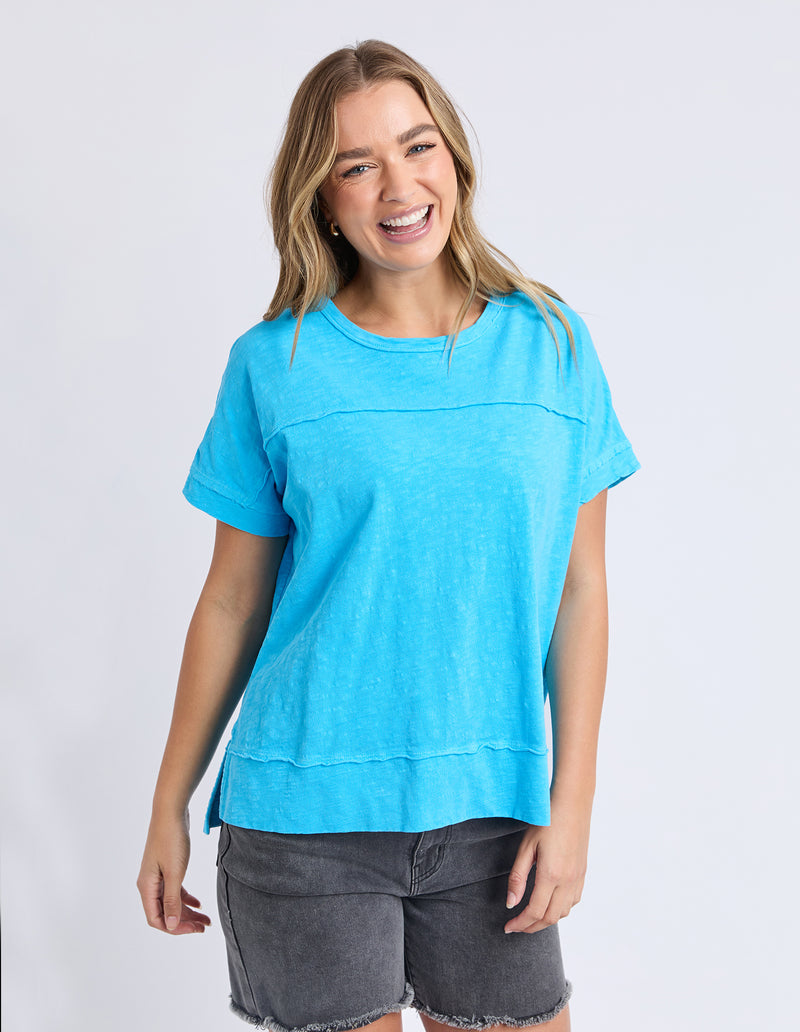 Foxwood Allison Tee - Azure Blue