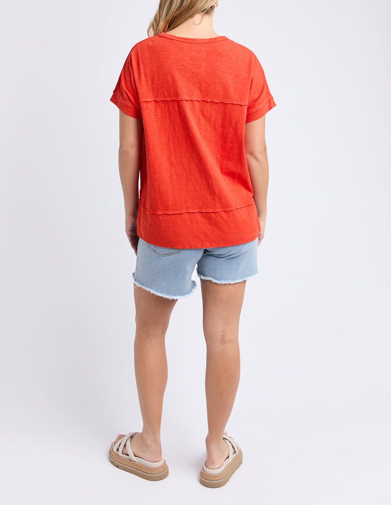 Foxwood Allison Tee - Tangelo