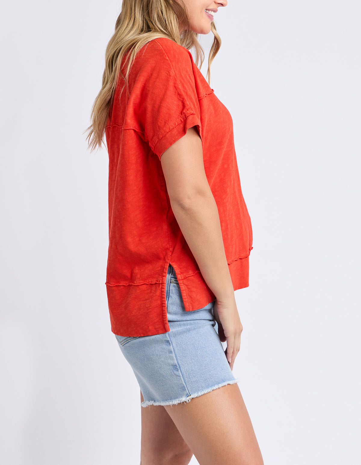 Foxwood Allison Tee - Tangelo