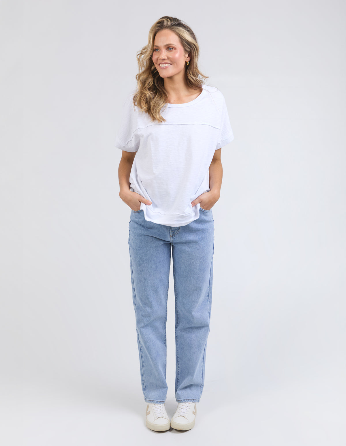 Foxwood Allison Tee - White