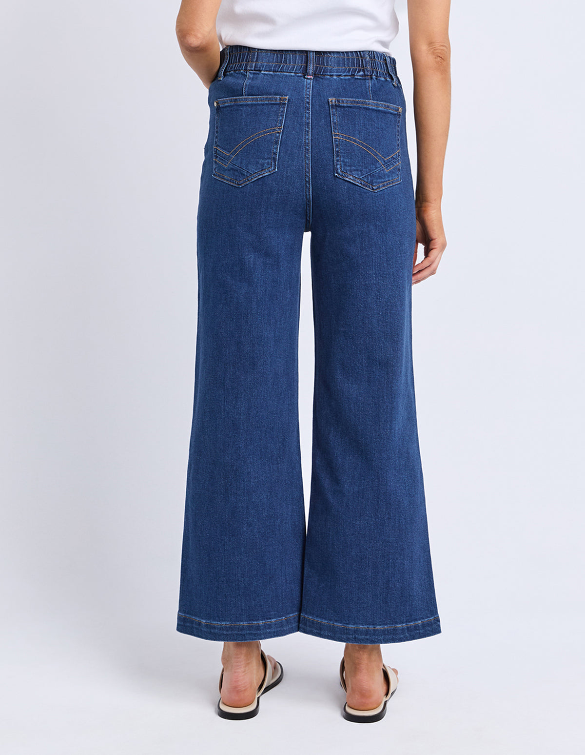 Elm Alyssa Front Pocket Jean - Dark Wash