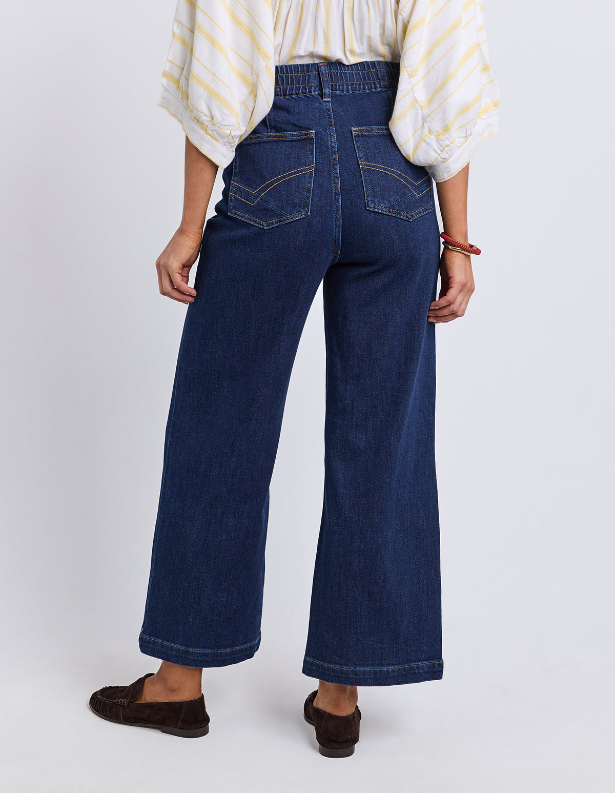 Elm Alyssa Front Pocket Jean - Saphire
