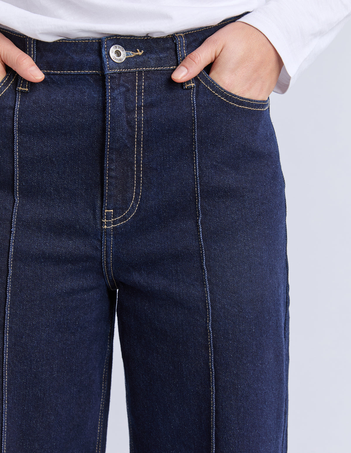 Elm Ando Pin Tuck Jean