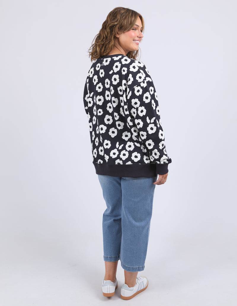 Elm Azelea Crew Navy