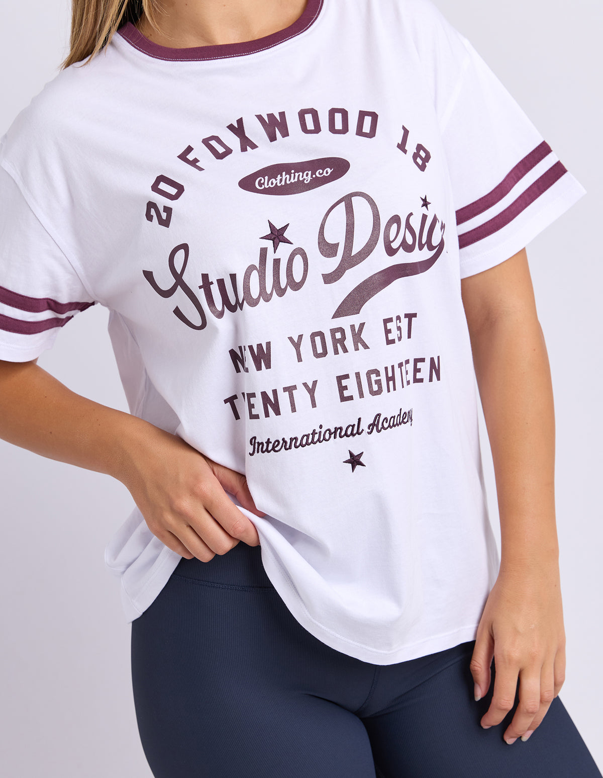 Foxwood Baseline Tee
