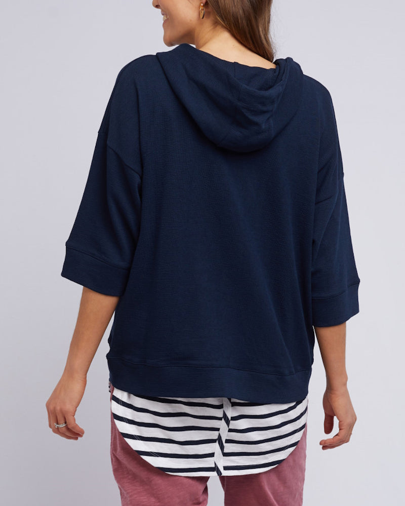 Elm Beachy Zip Hoodie - Navy