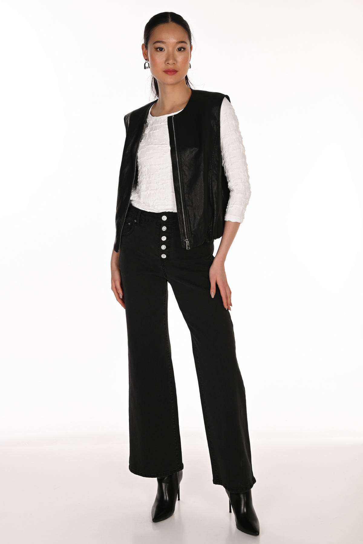 Frank Lyman Bria Jean Dark Charcoal