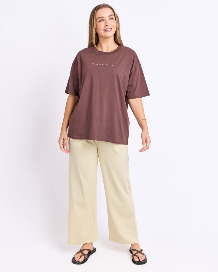 Foxwood Captain Tee - Chocolate