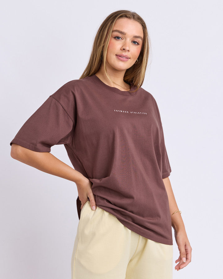 Foxwood Captain Tee - Chocolate