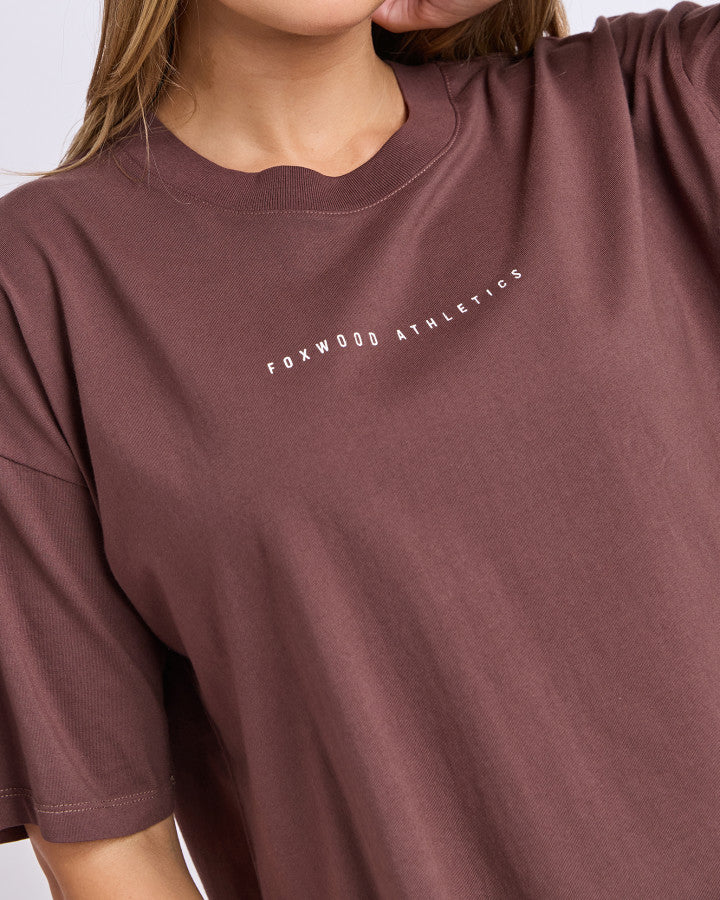 Foxwood Captain Tee - Chocolate