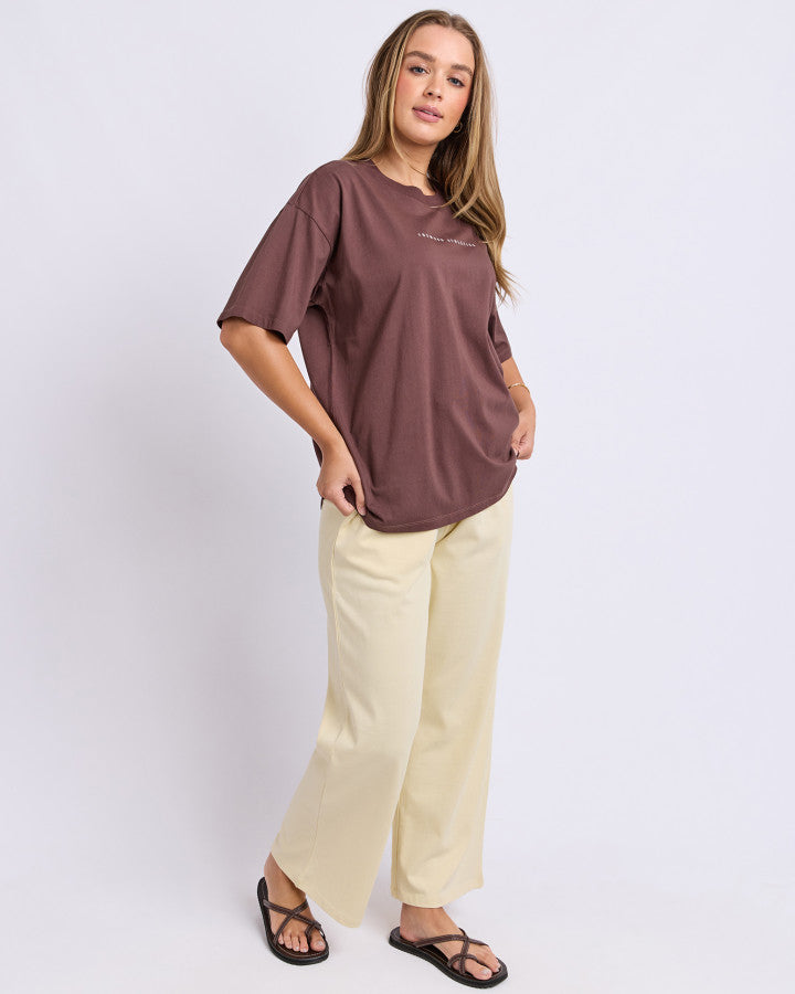 Foxwood Captain Tee - Chocolate
