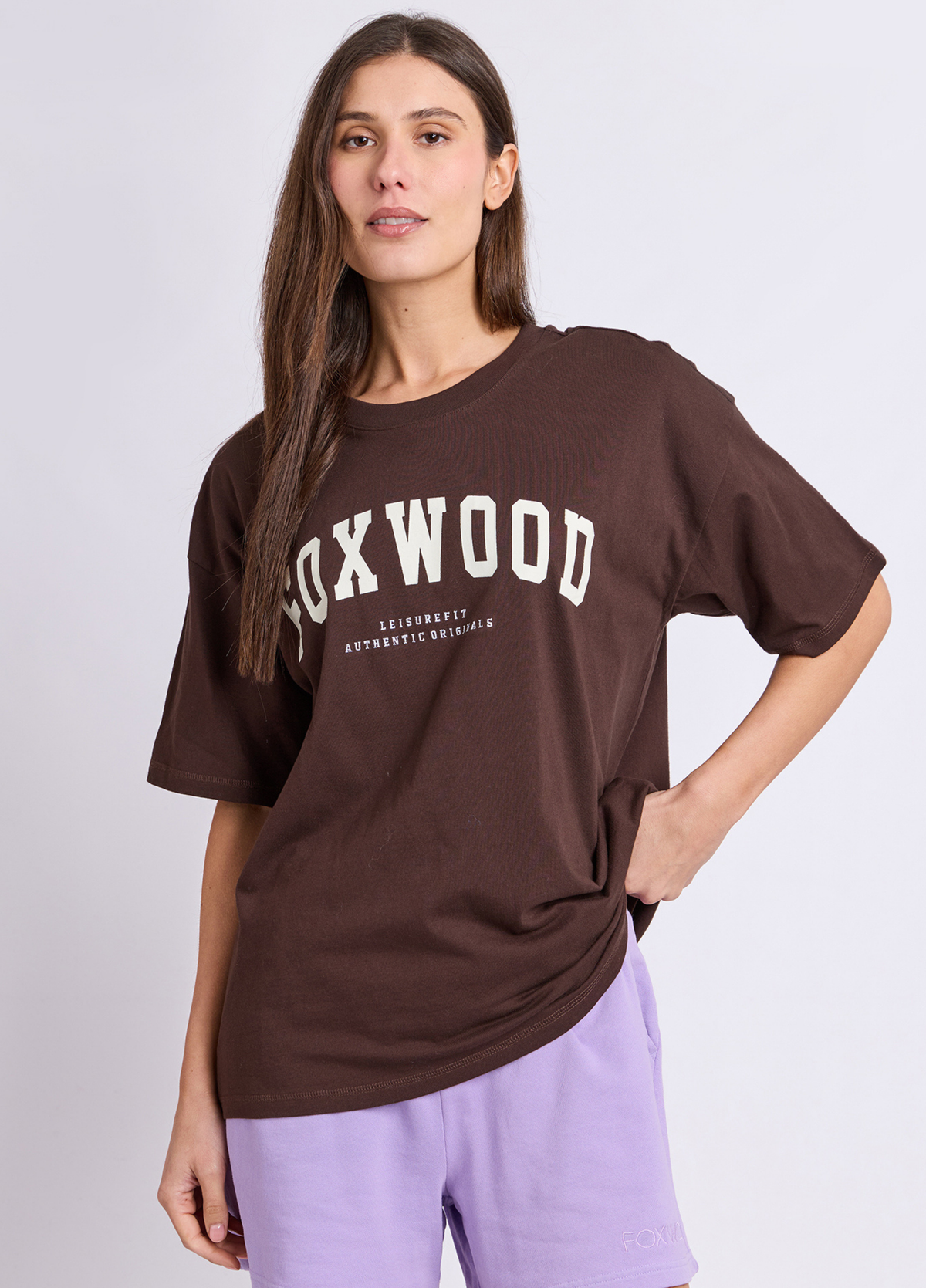 Foxwood Interval Tee - Coffee