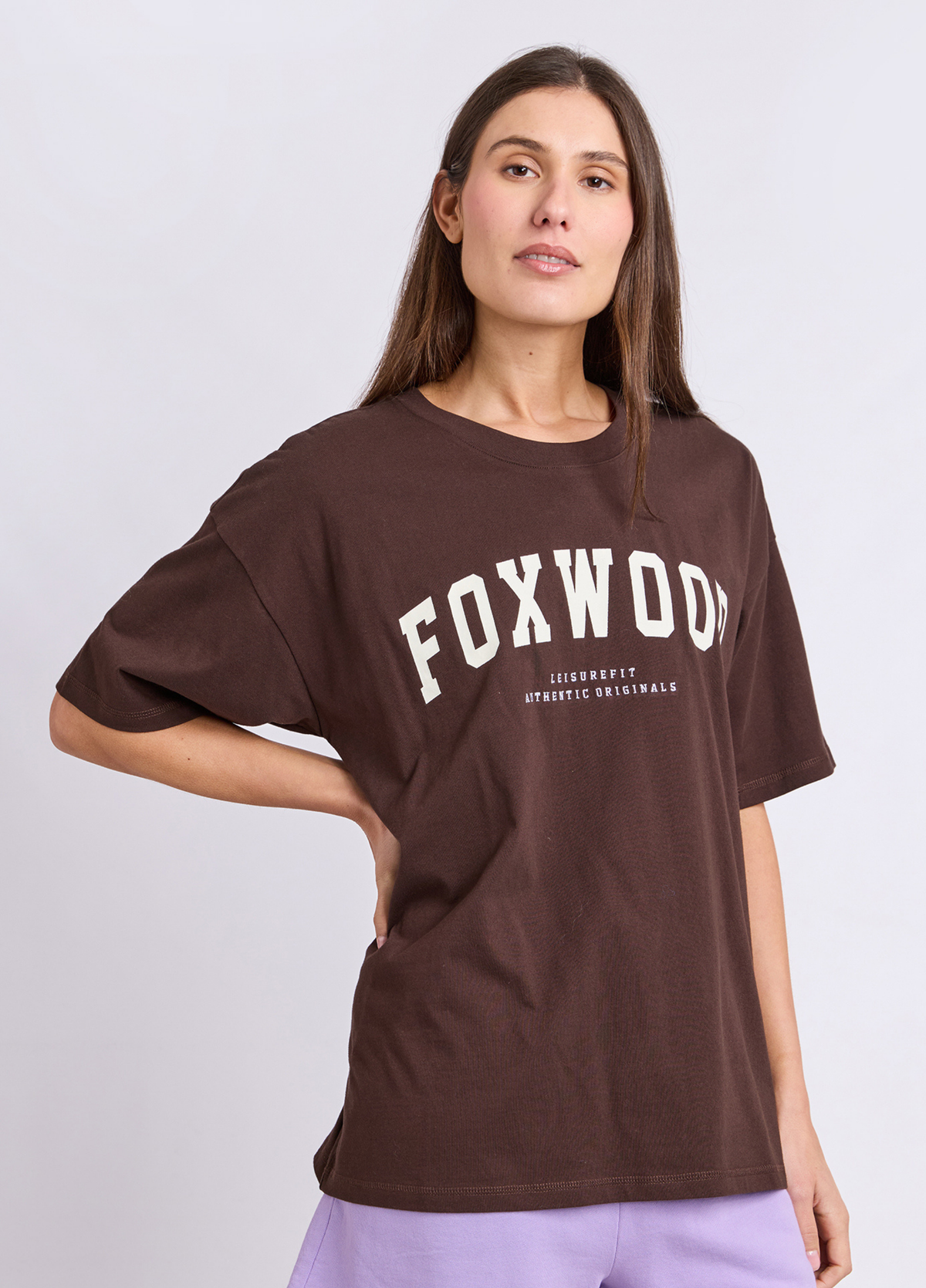Foxwood Interval Tee - Coffee