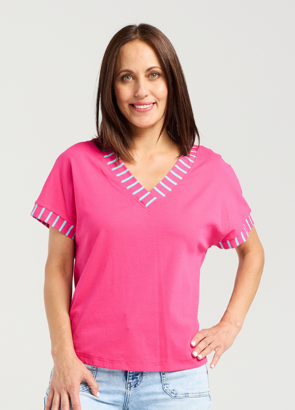Seduce Cora Top Pink