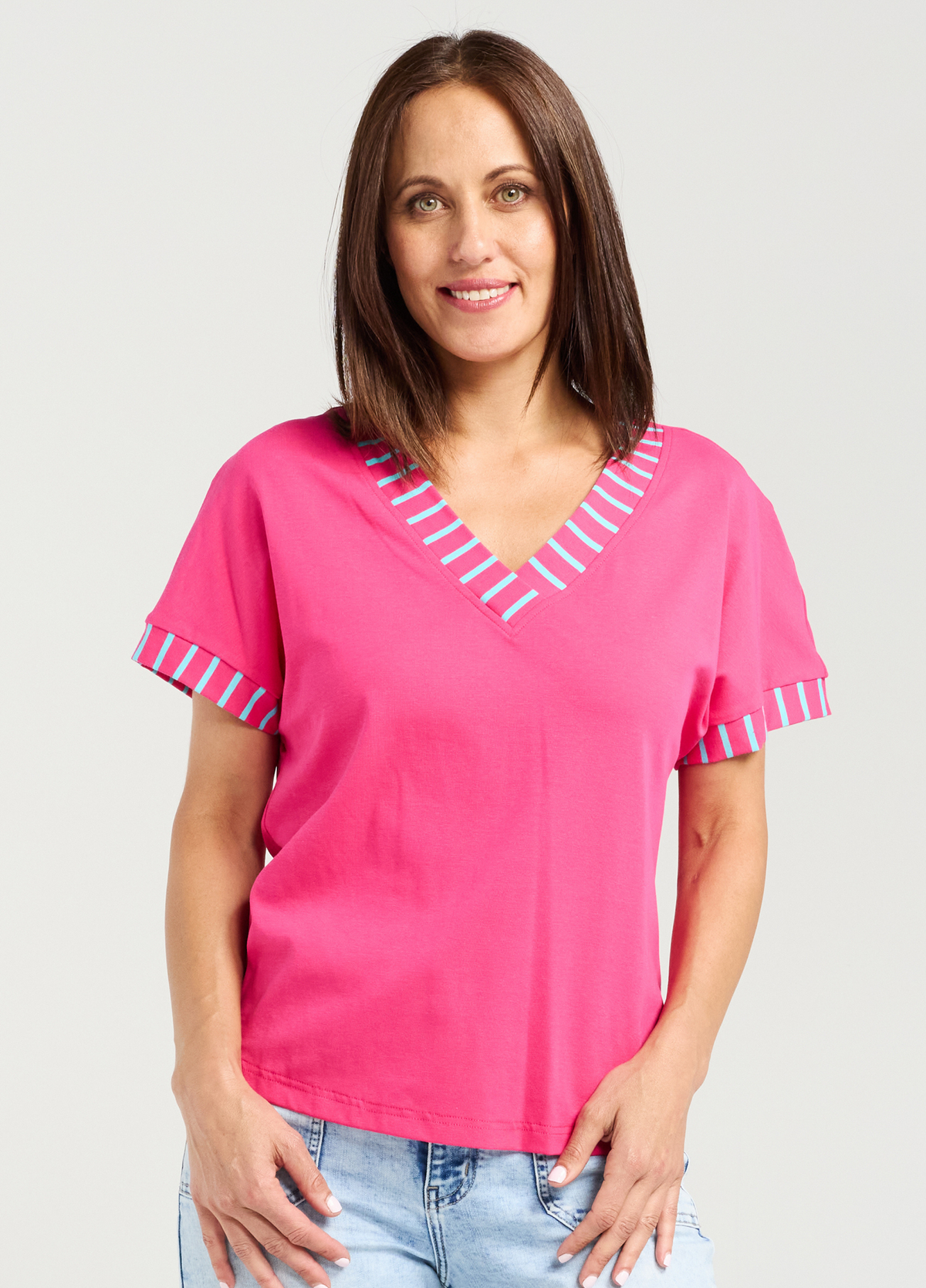 Seduce Cora Top Pink