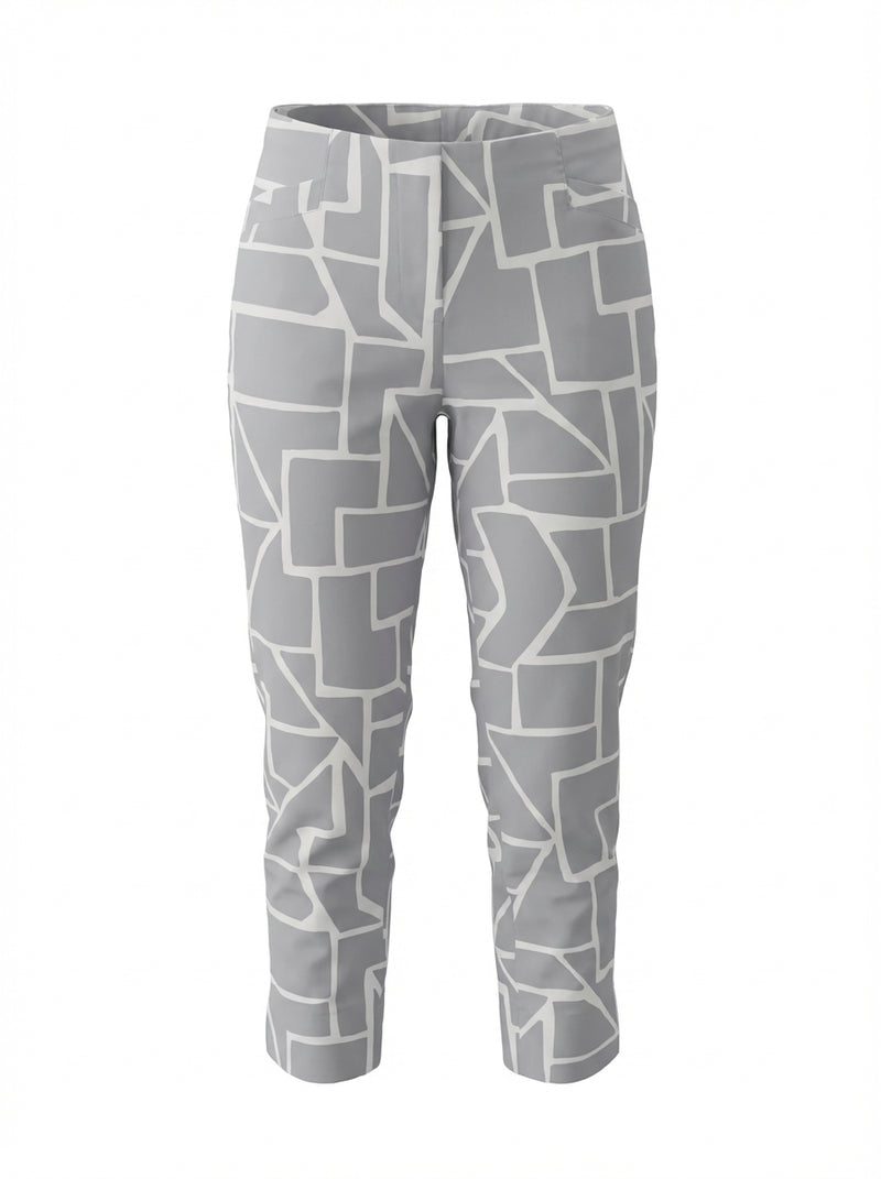 Bittermoon Capri Pant - Grey Puzzle
