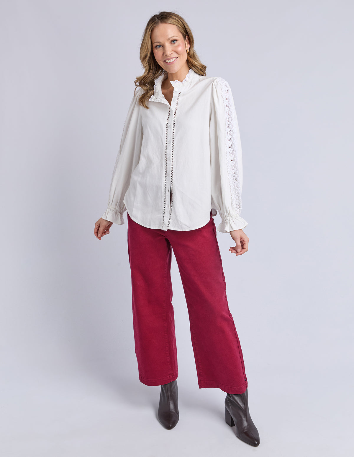 Elm Dahlia Lace Shirt