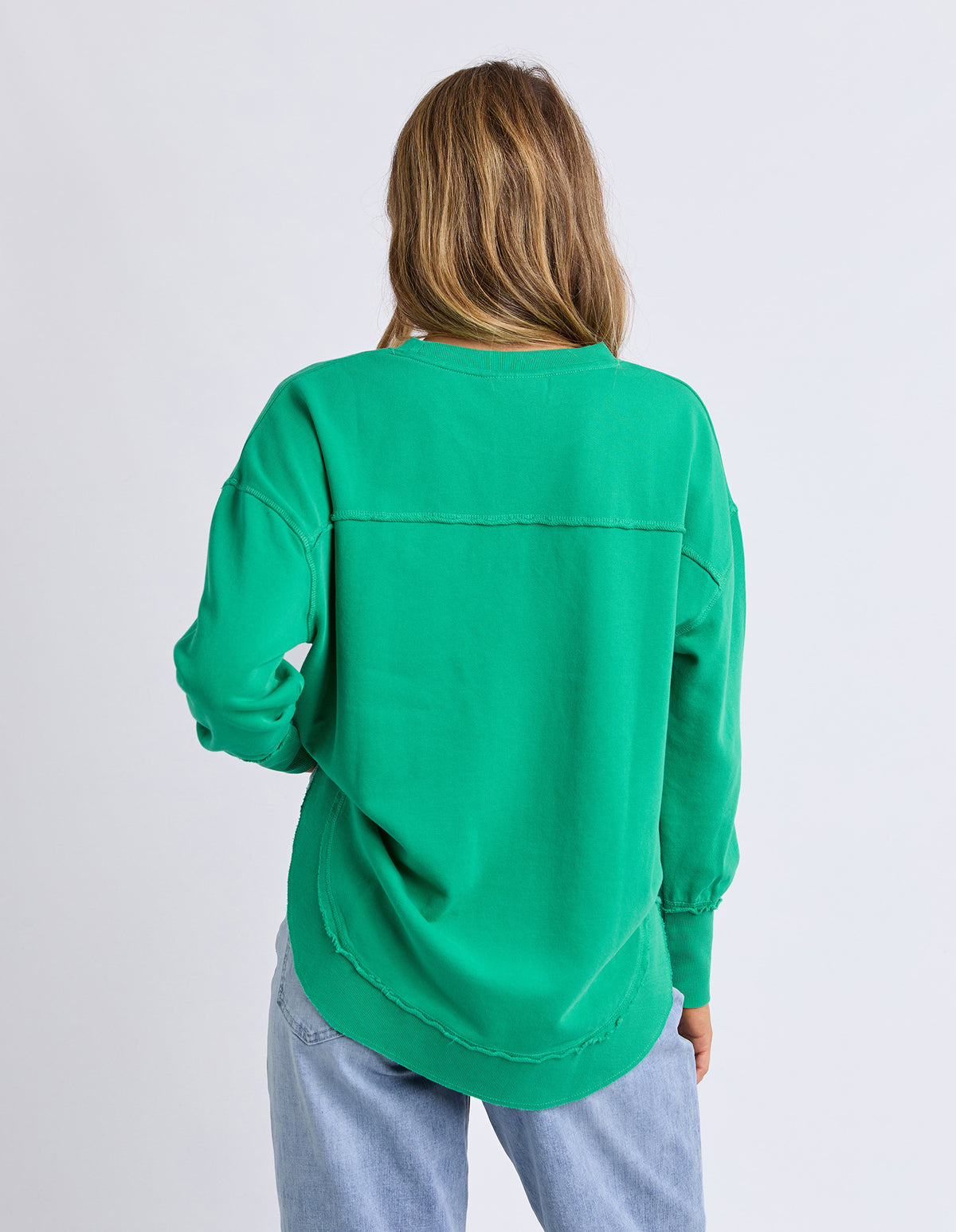 Foxwood Delilah Crew Bright Green