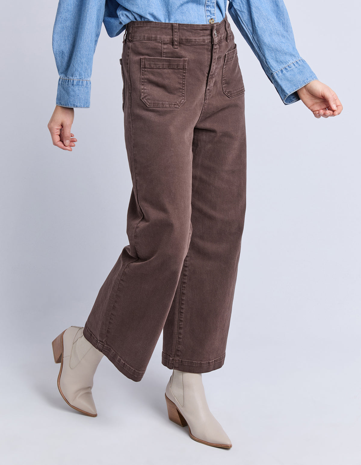 Elm Delphi Jean Chocolate