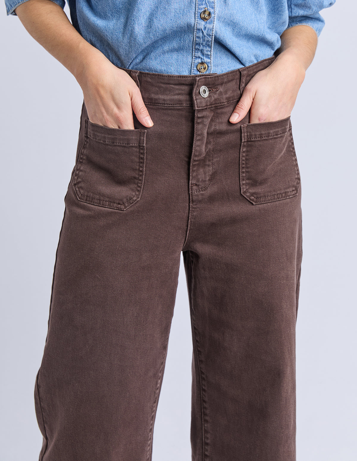 Elm Delphi Jean Chocolate